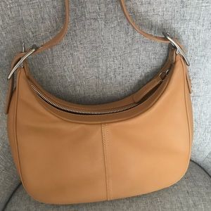 COACH leather hobo handbag